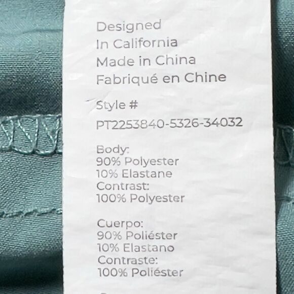 Fabletics The Only Pant Classic Fit Mens 34x32 Blue Chino Stretch Performance - Picture 9 of 14